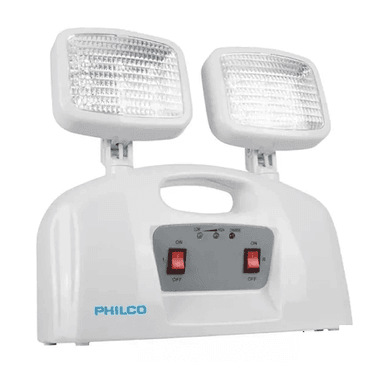 PHILCO LAMPARA DE EMERGENCIA 2 FOCOS AT58 - 8