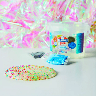 ELMER'S KIT SLIME GUE GLASSY CLEAR DELUXE BALDE 1.4L 5 TOPPINGS - 6