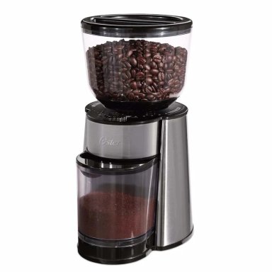 OSTER MOLINILLO DE CAFE 18 AJUSTES DE GROSOR INCLUYE ACCESORIOS BVSTBMH23 - 1