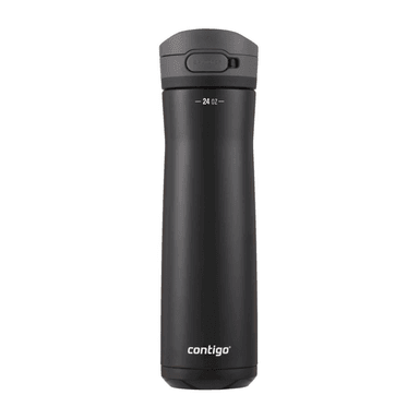 CONTIGO JACKSON CHILL 2.0 AUTOPOP BOTELLA DE AGUA ACERO INOXIDABLE 710ML - NEGRO - 1