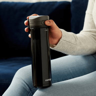 CONTIGO JACKSON CHILL 2.0 AUTOPOP BOTELLA DE AGUA ACERO INOXIDABLE 710ML - NEGRO - 9