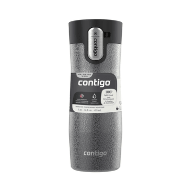 CONTIGO WEST LOOP AUTOSEAL MUG 473ML CON AISLAMIENTO AL VACÍO - SAKE GRIS CRISTALINO - 2
