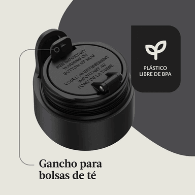 CONTIGO WEST LOOP AUTOSEAL MUG 473ML CON AISLAMIENTO AL VACÍO - SAKE GRIS CRISTALINO - 5