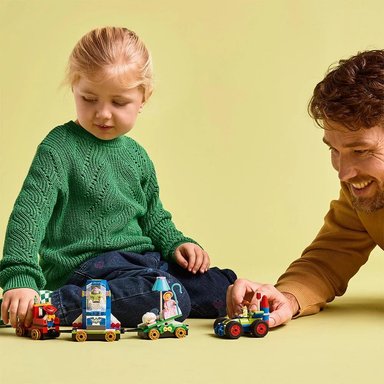 LEGO DISNEY - TREN DE CELEBRACION DE TOY STORY Y AUTO RC - 43264 - 8