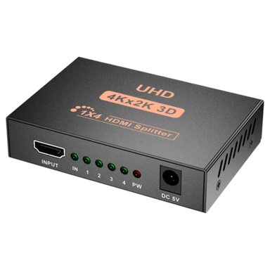 SPLITTER DBLUE 4K SPLITER HDMI 3D HIGH SPEED PRO 4 SALIDAS SIN LAG HD04 - 1