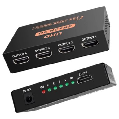 SPLITTER DBLUE 4K SPLITER HDMI 3D HIGH SPEED PRO 4 SALIDAS SIN LAG HD04 - 5