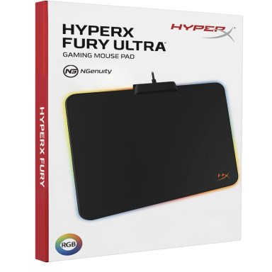 MOUSE PAD HYPERX GAMER FURY ULTRA RGB 360X300X5MM HX-MPFU-M - 1