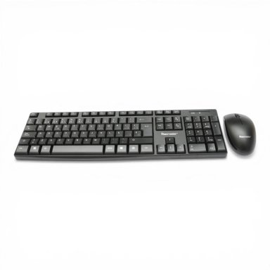 KIT TECLADO Y MOUSE INALAMBRICO TECMASTER MULTIMEDIA 100512 - 5
