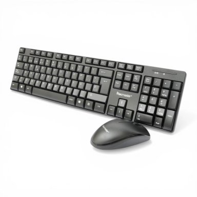 KIT TECLADO Y MOUSE INALAMBRICO TECMASTER MULTIMEDIA 100512 - 6