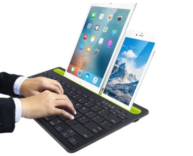 TECLADO UNIVERSAL INALÁMBRICO TECMASTER TM-100501 BLUETOOTH MULTI PLATAFORMAS RECARGABLE - 5