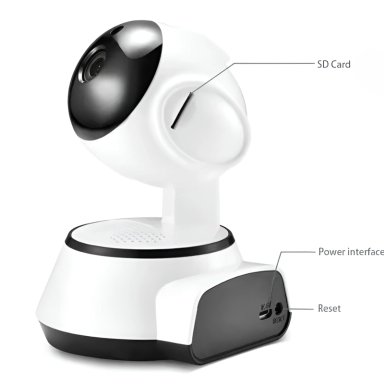 CÁMARA PHILCO WIFI ROTATORIA 360° HD ROBOTICA PTZ INTERIOR W3860 - 4