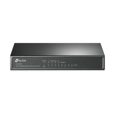 SWITCH TP-LINK TL-SF1008P 4 PUERTOS POE + 4 PUERTOS ESTANDAR - 6