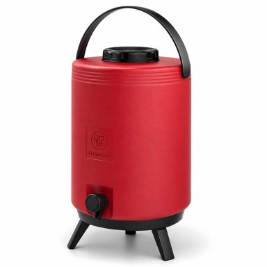 MAXI TERMO DE 15 LITROS TERMOLAR DE ALTA EFICIENCIA - ROJO - 3