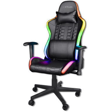 SILLA GAMER TRUST RIZZA FULL RGB COMFORT PLUS GXT 716 - 1