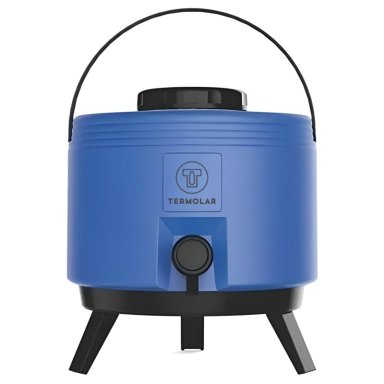 MAXI TERMO 6 LITROS TERMOLAR AZUL PARA AGUA CALIENTE Y FRIA - 2
