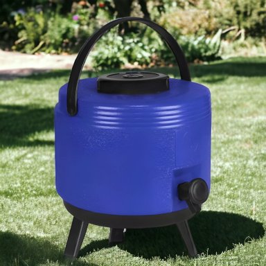 MAXI TERMO 6 LITROS TERMOLAR AZUL PARA AGUA CALIENTE Y FRIA - 6