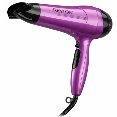 SECADOR DE CABELLO REVLON 2000 W IONIC PRO DR773PLA2 MORADO - 1