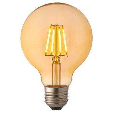 AMPOLLETA LED OEM G95 8 W FILAMENT DECO GLOBO WELLMAX E27 CALIDA 8 W G95 - 2