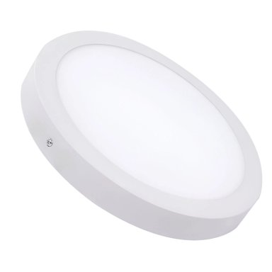 PLAFON LED SOBREPUESTO LOGIC 24W LUZ FRIA BLACKLIGHT 1920LM - 10