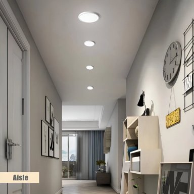 PLAFON LED SOBREPUESTO LOGIC 24W LUZ FRIA BLACKLIGHT 1920LM - 11