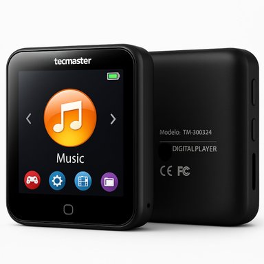 REPRODUCTOR MP3 INALAMBRICO TOUCH SCREEN 16 GB BLUETOOTH 5.0 - 1