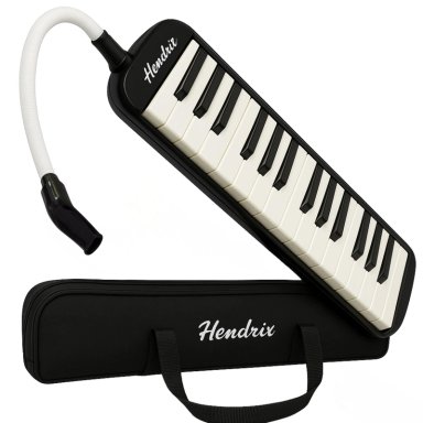 MELODICA DE VIENTO DE 37 NOTAS CON ESTUCHE DE SEGURIDAD + ACC - 1