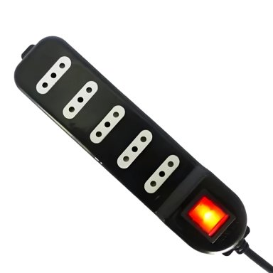 ALARGADOR DE 3MT CERTIFICADO 6 POS + SWITCH CORTA CORRIENTE - 9