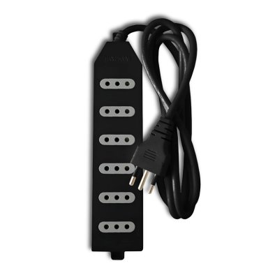 ALARGADOR 1.5M CERTIFICADO CON 6 TOMAS DE CORRIENTE ME-206B1 - 5