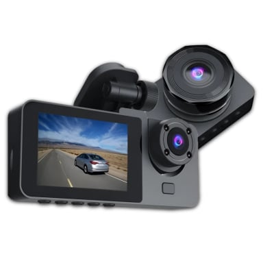 DASHCAM FHD CON VISION NOCTURNA DUAL CAMARA - DVR AUTOMOTRIZ - 2