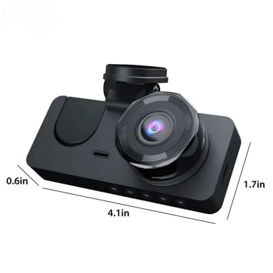 DASHCAM FHD CON VISION NOCTURNA DUAL CAMARA - DVR AUTOMOTRIZ - 5