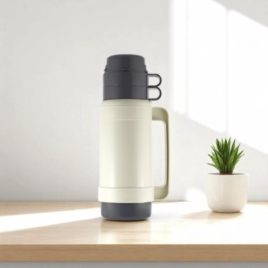 TERMO PARA LIQUIDOS 1.8 LITROS THERMOS 32-180-C6 BLANCO - 3