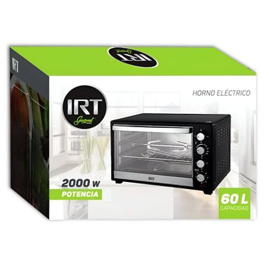 HORNO ELE CTRICO IRT 60 LITROS JK60A 2000W / 250° MAX - 8