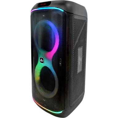 PARLANTE KARAOKE 6' FLAMING PARTY BASS BLACK MICWIRELESS 45W - 2