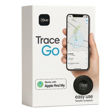 GPS MFI RASTREADOR MULTIUSO COMPATIBLE PARA APPLE FIND MY - 1