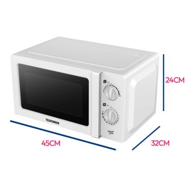 MICROONDAS EXPRESS CHEF ANALOGO 20 LITROS 700W  TFK-20A SEC - 7