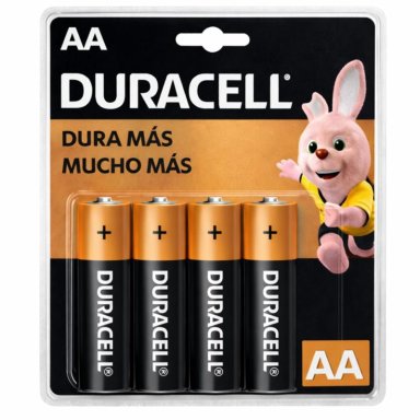 PACK DE 4 PILAS DURACELL AA BLISTER LONG LIFE - 1