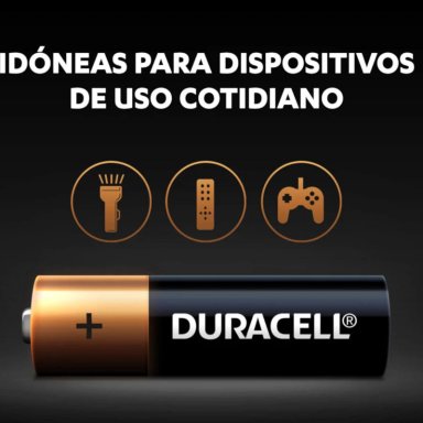 PACK DE 4 PILAS DURACELL AA BLISTER LONG LIFE - 3