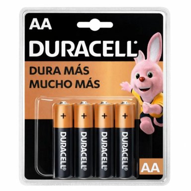 PACK DE 4 PILAS DURACELL AA BLISTER LONG LIFE - 6