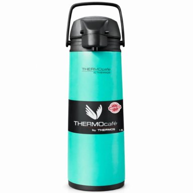 TERMO SIFON DE LIQUIDOS JADO 1.9L THERMOS 12H HOT & 24H COLD  VERDE - 1