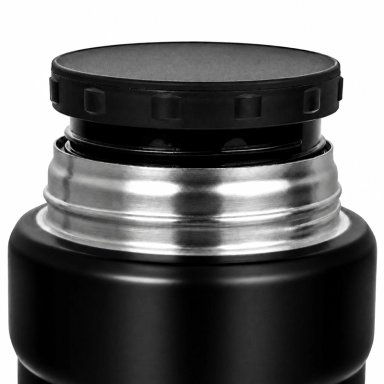 TERMO DE COMIDA PREMIUM INOX THERMOS KING  470ML NEGRO - 5