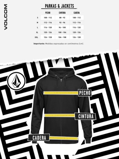 PARKA SNOW INS JACKET CAFÉ HOMBRE VOLCOM - 5