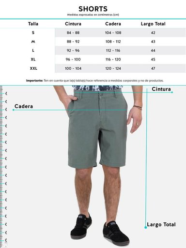 TRAJE DE BAÑO SHORT HOMBRE RUSTY 7T440-MV MIS LINES BOARD NEGRO - 5