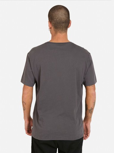 POLERA MC CURB GRIS HOMBRE VOLCOM - 4