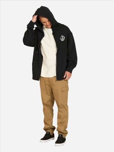 POLERON FZ SNAP EN COLOR NEGRO HOMBRE VOLCOM - 4