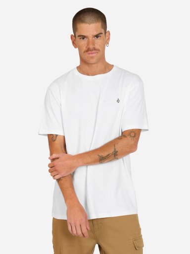 POLERA MC WORKWEAR EN COLOR BLANCO HOMBRE VOLCOM - 1