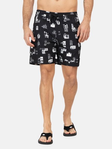 TRAJE DE BAÑO CORTO TRAIL MULTICOLOR HOMBRE VOLCOM - 1