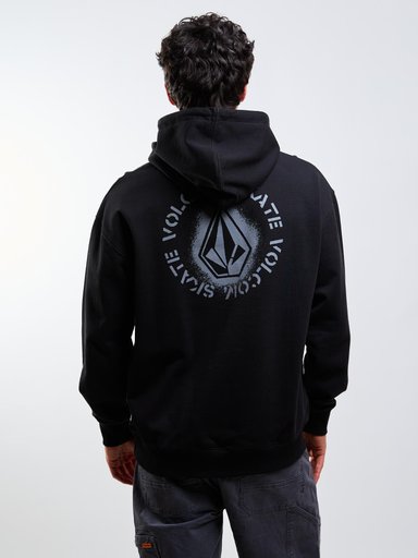 POLERON CANGURO SKIDDER PULLOVER NEGRO HOMBRE VOLCOM - 2