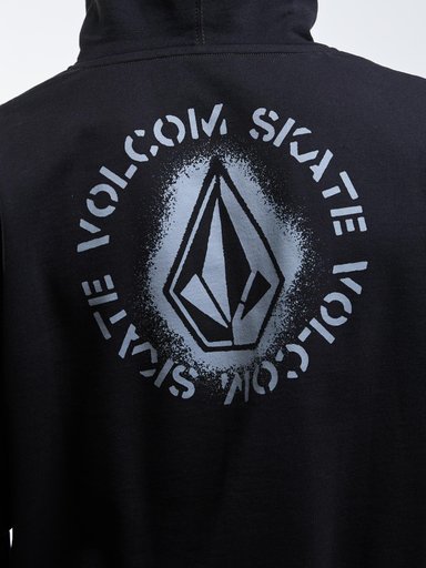 POLERON CANGURO SKIDDER PULLOVER NEGRO HOMBRE VOLCOM - 4