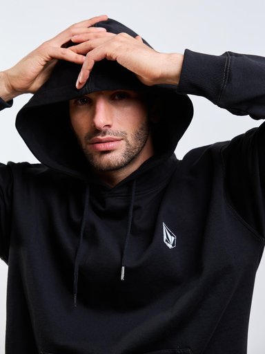 POLERON CANGURO SKIDDER PULLOVER NEGRO HOMBRE VOLCOM - 5