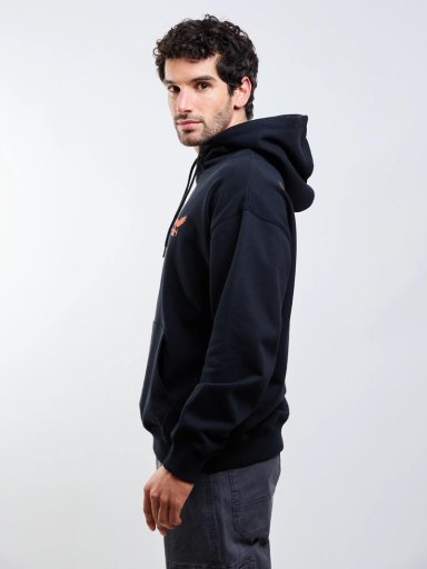 POLERON CANGURO HAMMERED PO NEGRO HOMBRE VOLCOM - 5